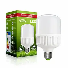 Світлодіодна лампа Euroelectric 50W Е40 6500K LED-HP-50406(P)