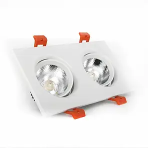 LED світильник ElectroHouse подвійний 2х5W кут повороту 45 ° 4100K EH-CLM-03, фото 4