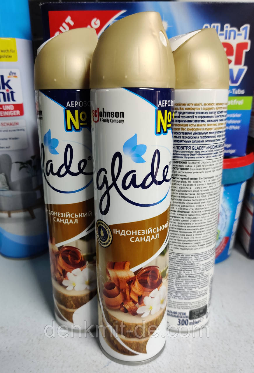 Освіжувач повітря Glade Індонезійський сандал 300 мл