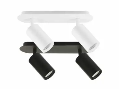 Точковий світильник Feron ML311-2 під лампу MR16/GU10 чорний без лампи 7036, фото 2