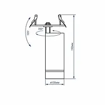 LED світильник Feron AL196 10W 4000K білий (40121) 7068, фото 2