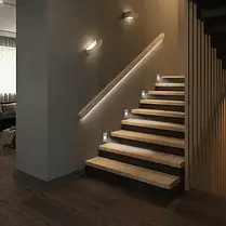 Точковий LED світильник Feron JD13 сходовий 1W 3000К білий 7142, фото 4