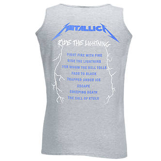 Майка METALLICA Ride The Lightning меланжева, фото 3