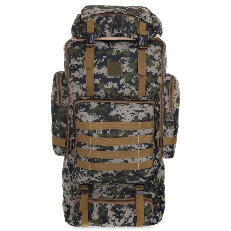Великий військовий рюкзак тактичний, камуфляжний рюкзак ЗСУ TY-096 50л