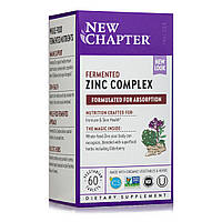 Витамины и минералы New Chapter Zinc Complex, 60 таблеток