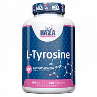 Аминокислота Haya Labs L-Tyrosine 500 mg, 100 капсул