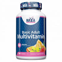 Витамины и минералы Haya Labs Basic Adult Multivitamin, 100 таблеток