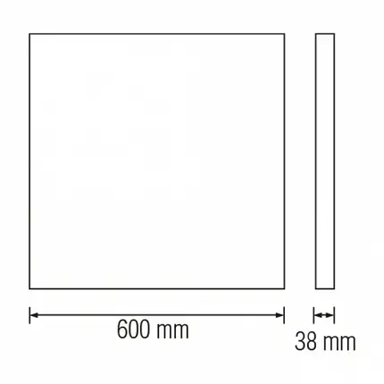 LED Panel Horoz PULSAR-48 48W 6400K 056-015-0048-020, фото 3