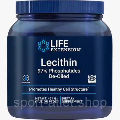 Натуральна добавка Life Extension Lecithin, 454 грам, фото 1