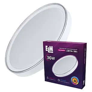 LED світильник ELM накладний JETA-36 36W 4000K IP20 26-0116, фото 2