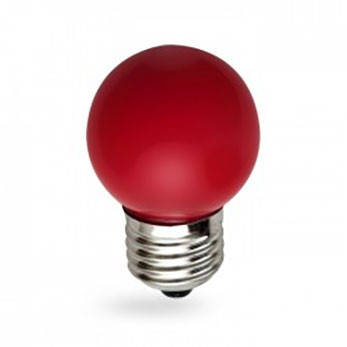 LED Лампа Feron LB37 1W E27 червона, фото 2