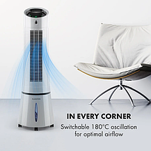 Мобільний кондиціонер Охолоджувач повітря іонізатор Klarstein Skyscraper Ice, Німеччина, фото 4