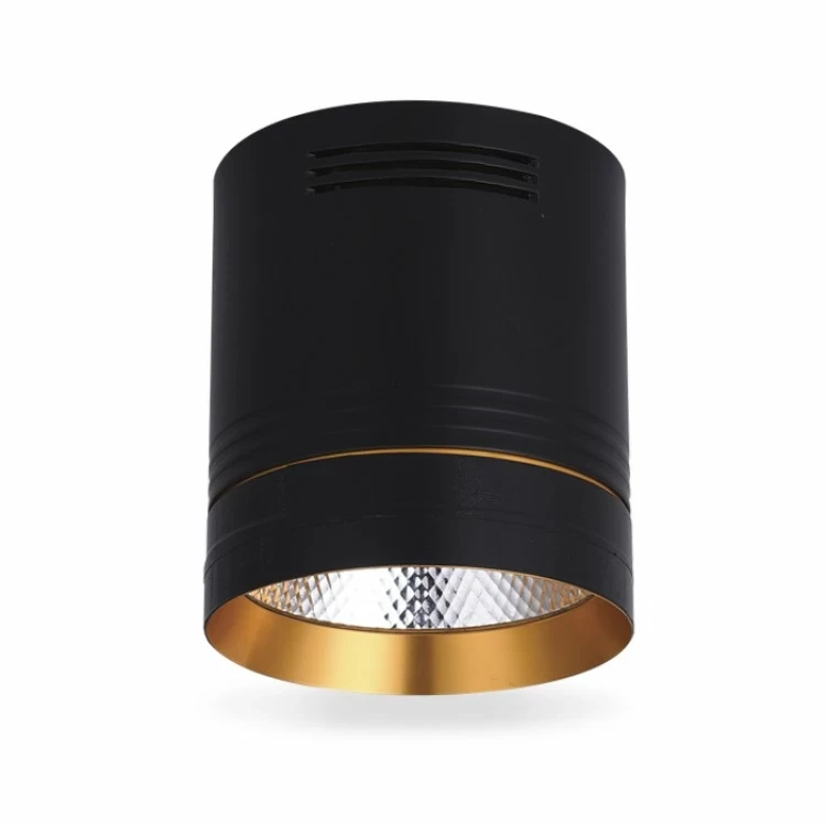 Точковий LED світильник накладний Feron AL542 18W 4000K чорний 6326