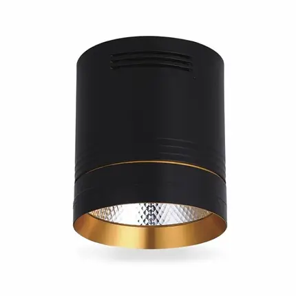 Точковий LED світильник накладний Feron AL542 18W 4000K чорний 6326, фото 1