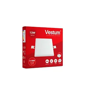 LED світильник Vestum квадрат "без рамки" 11W 4100К 1-VS-5511, фото 4