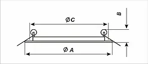 LED Downlight ELM Grace-30 30W 6500K IP20 26-0068, фото 2
