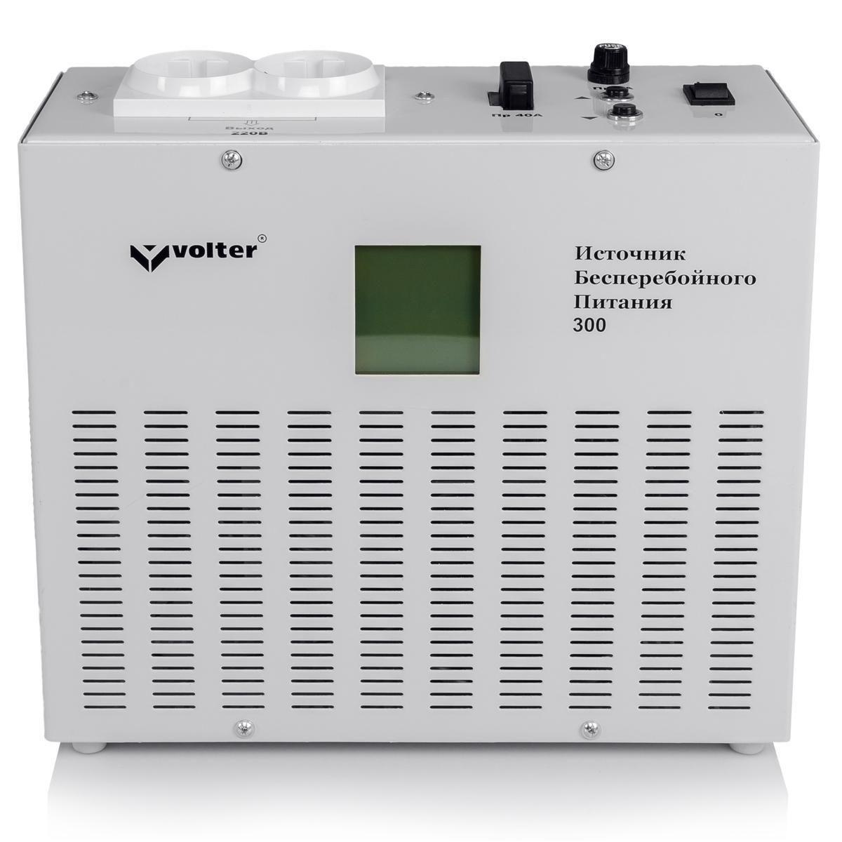 ДБЖ (джерело безперебійного живлення) 300 off line ТМ Volter (для газових і тв.топ, котлів, насосів)