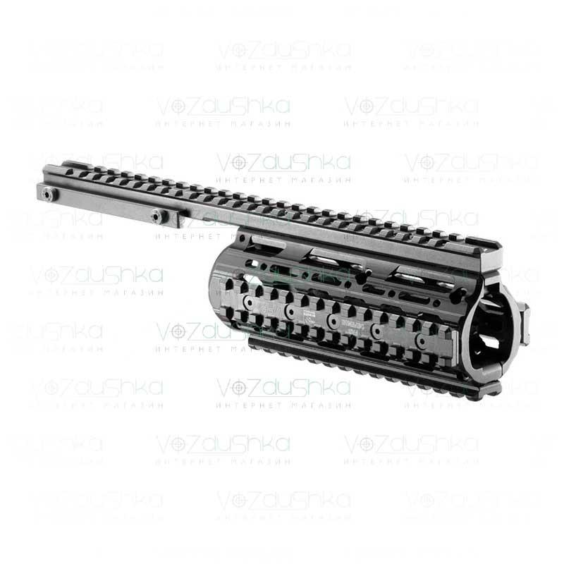 Цівка FAB Defense VFR Quad-Rail для AR-15/M4/M16 Black