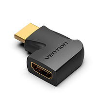 Переходник Vention HDMI Male to Female Adapter 90° Degree Левый (AIPB0)