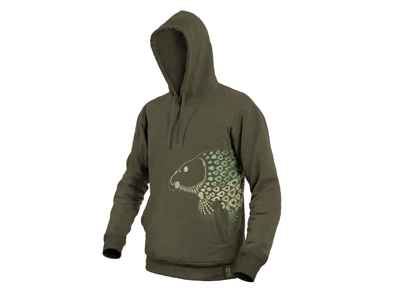 Толстовка з капюшоном Delphin TACKLE "Карп" р.M