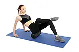 Ролік масажний для занять їгою Foam Roller. Фітнес роллер для йоги, фото 2