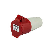 Розетка силова переносна ENERGIO 214(3P+PE) 16A 380V IP44 (IC-214)