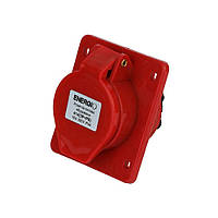 Розетка силова вбудована ENERGIO 414(3P+PE) 16A 380V IP44 (IC-414)