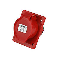 Розетка силова вбудована ENERGIO 424(3P+PE) 32A 380V IP44 (IC-424)