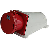 Розетка силова стаціонарна ENERGIO 144(3P+PE) 125A 415V IP67 (IC-144)