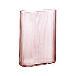 Ваза кришталь Mist Dusty Rose 38 см Nude Glass, фото 3
