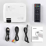 Портативний проектор APEMAN LC350 3800L підтримка HD 1080P, фото 3