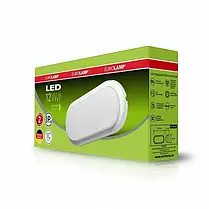 LED світильник Eurolamp ЖКГ овальний 12W 5500K LED-NLS-12/55(F), фото 4