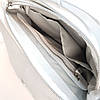 Сумка жіноча "Мішель" натуральна шкіра, біла портофіно, фото 4
