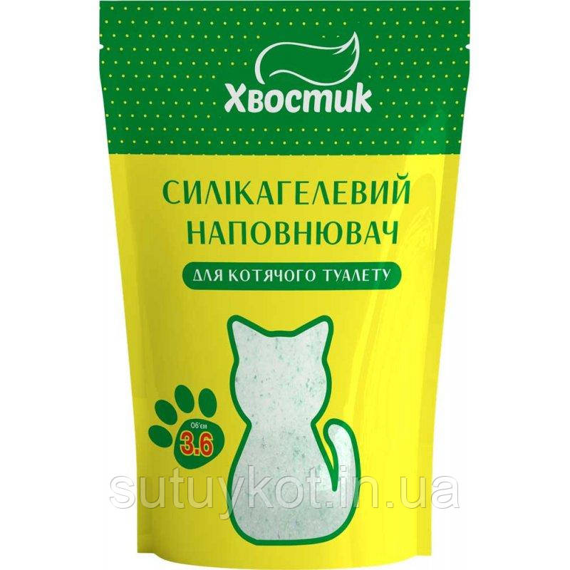 Хвостик силикагелевий наповнювач, дрібний, 3,6 л
