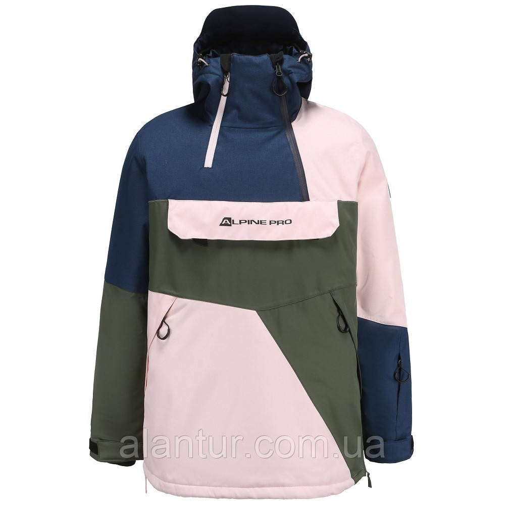 Жіноча куртка Alpine Pro Kana 413 з мембраною PTX Snow, рожева, S, для зимового відпочинку