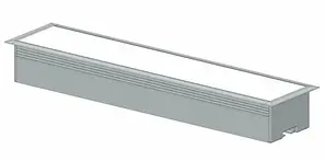 Профіль алюм. ТІС для LED стрічки врізний ЛСВ40, фото 3