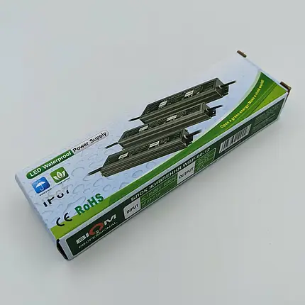 Блок живлення Biom Professional 60W 12V 5A IP67 WBP-60-12 19663, фото 2