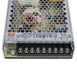 Блок живлення Mean Well 200W 24V 8.8A IP20 LRS-200-24, фото 2