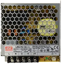 Блок живлення Mean Well 75W 12V 6A IP20 LRS-75-12, фото 3