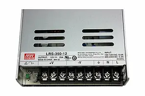 Блок живлення Mean Well 350W 12V 29A IP20 LRS-350-12, фото 2