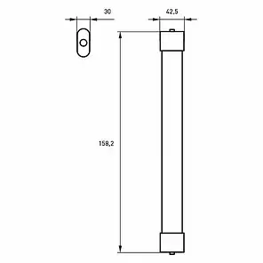 LED світильник Eurolamp лінійний 45W 6500К 1500мм IP65 LED-FX(1.5)-45/65(slim), фото 2