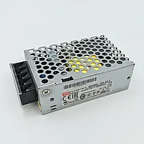 Блок живлення Mean Well 25W 5A 5V IP20 RS-25-5, фото 2