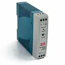 Блок живлення Mean Well на DIN-рейку 20W 12V MDR-20-12, фото 2