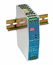 Блок живлення на DIN-рейку Mean Well 75W 3.2A 24V NDR-75-24, фото 3