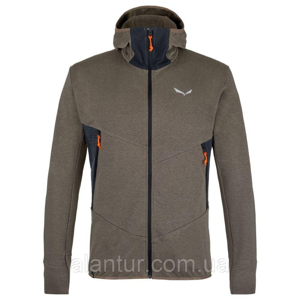 Куртка Salewa Lavaredo Hemp Hooded M для альпінізму, дихаюча, коричнева, 48/M