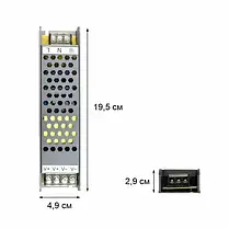 Блок живлення Biom Professional 150W 12V 12,5A IP20 BPU-150 10152, фото 3
