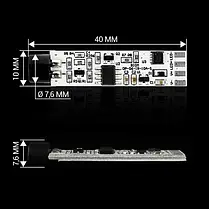 Оптичний датчик Biom DP-06-IR-10A-S IR ON\OFF торцевий 10А DC12V 20334, фото 3