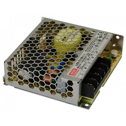 Блок живлення Mean Well 76.8W 48V 1.6A IP20 LRS-75-48, фото 2