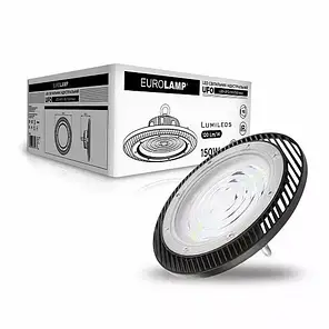 LED світильник EUROLAMP індустріальний UFO NEW 150W 5000K IP65 LED-UFO-150/50(new), фото 2