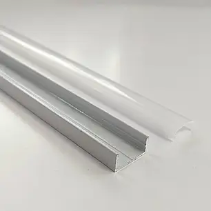 Набір Biom профіль накладний алюм. ЛП7W білий + розсіювач матовий LP-7W+LM-U, фото 2